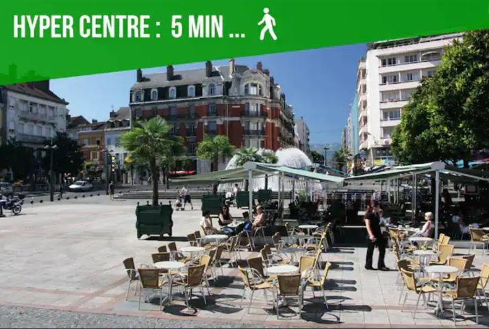 La Dolce Vita -T2 52M2- Dernier Etage- Terrasse-Parking-Wifi Fibre Apartment Tarbes Exterior photo